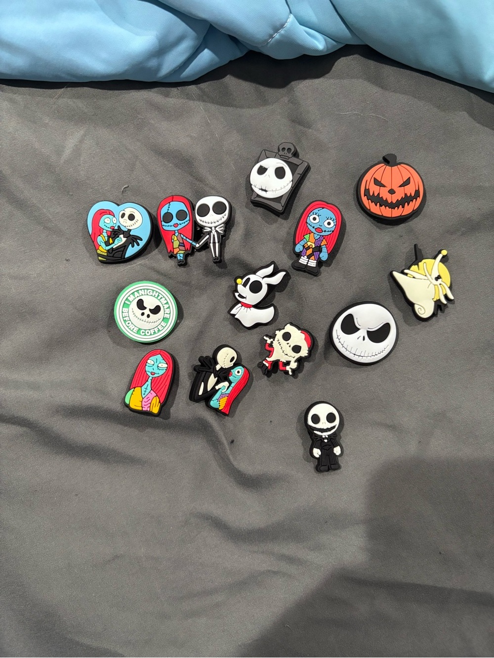 Nightmare Before Christmas Character Jibbitz Set for crocs